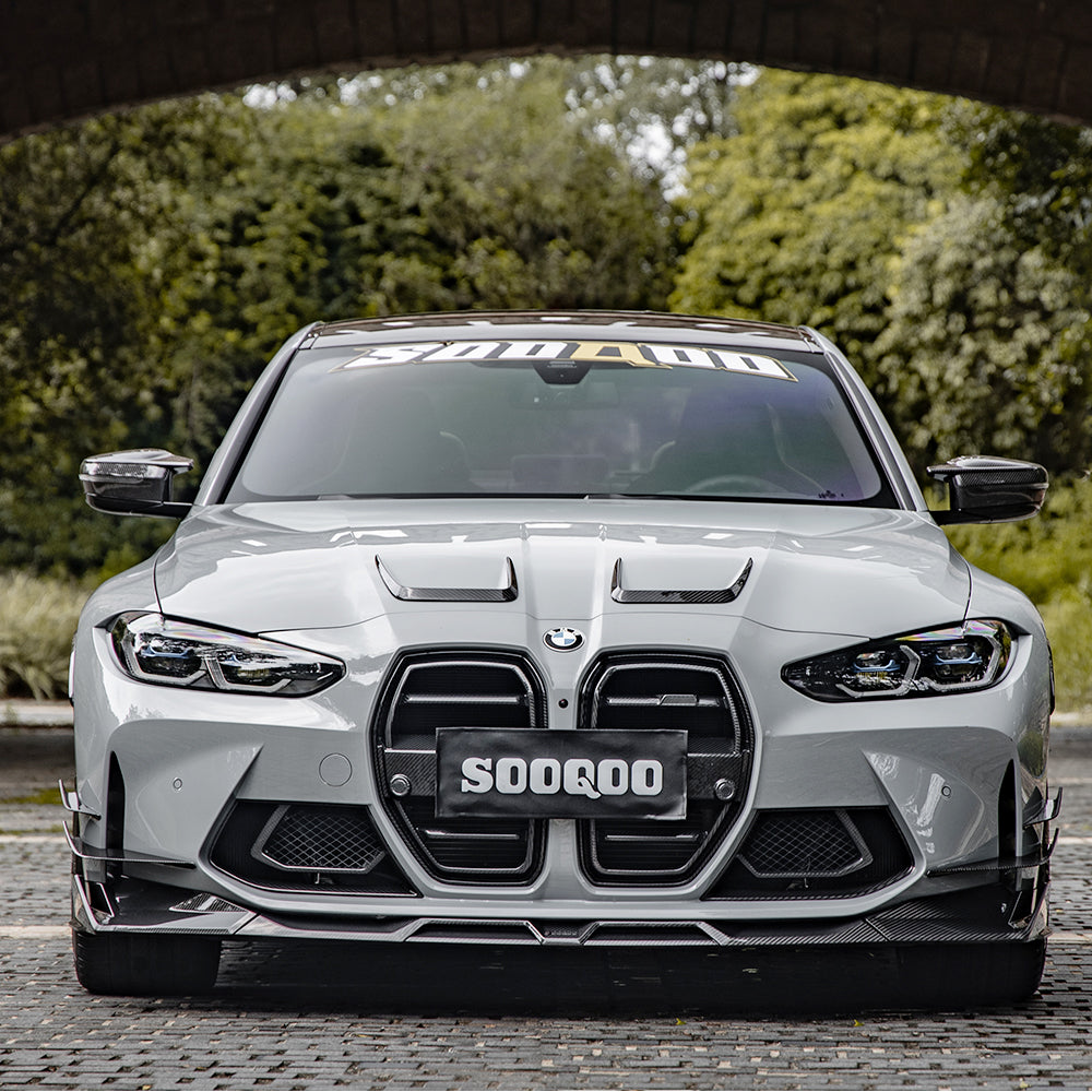BMW M3 G80 G81 CARBON FIBER FRONT SPLITTER