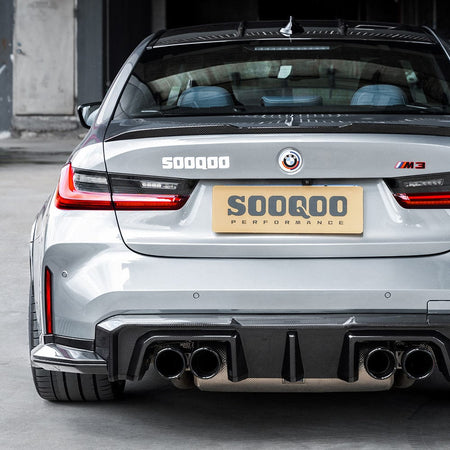 BMW G80 M3 CARBON REAR DIFFUSER
