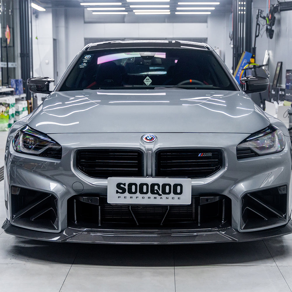 BMW G87 M2 CARBON FIBER FRONT SPLITTER