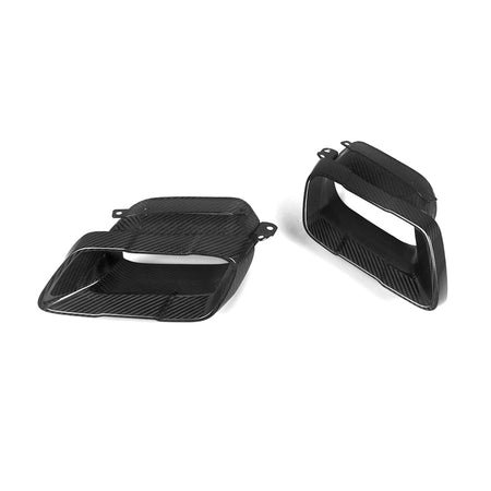 SOOQOO Exhaust SOOQOO BMW X5 G05 Exhaust Tips In Prepreg Carbon Fiber