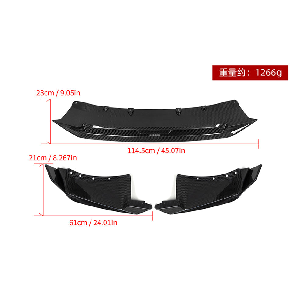 BMW G05 FACELIFT X5 FRONT SPLITTER