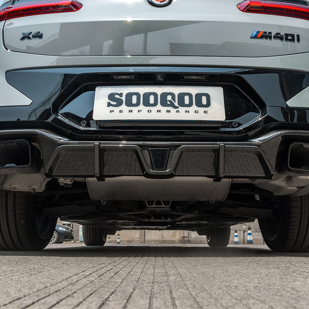 G02 X4 FACELIFT CARBON REAR DIFFUSER