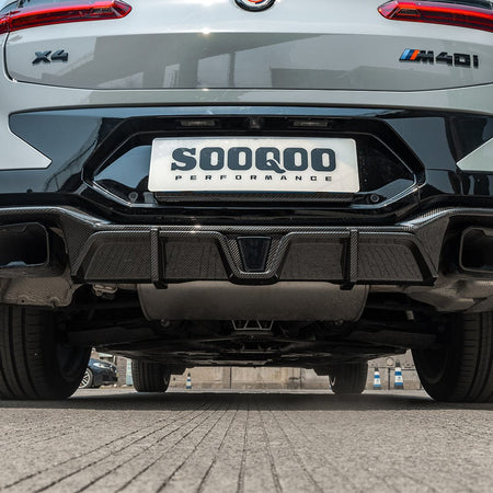 G02 X4 FACELIFT CARBON REAR DIFFUSER
