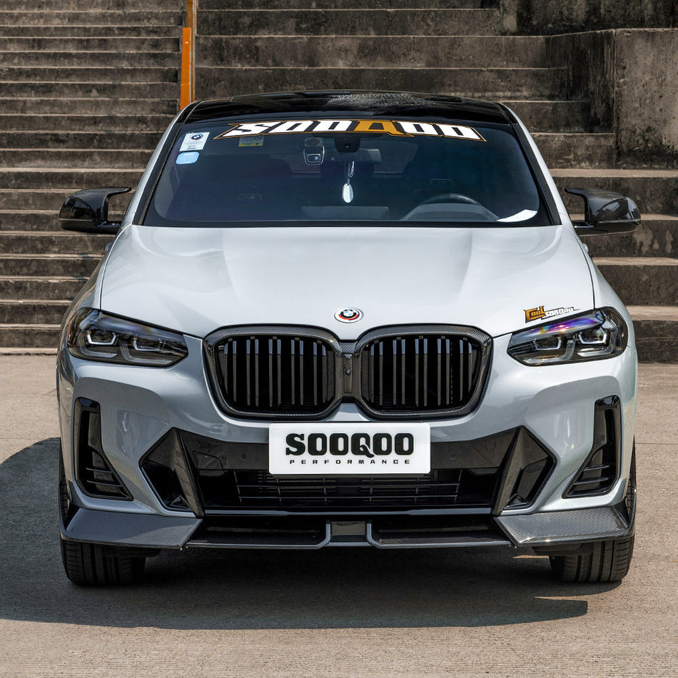 BMW X3 X4 G0x CARBON FRONT LIP