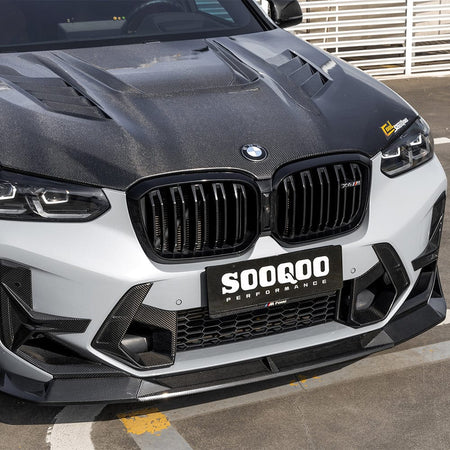 F9x FACELIFT X3M X4M CARBON FIBER FRONT SPLITTER