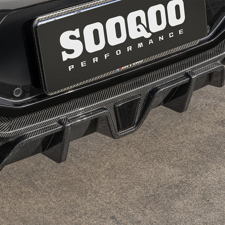 BMW F98 LCI X4M CARBON DIFFUSER