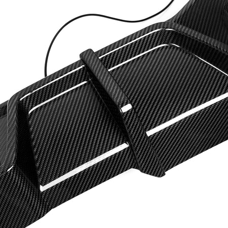 F98 X4M LCI REAR DIFFUSER W/BRAKE LIGHT
