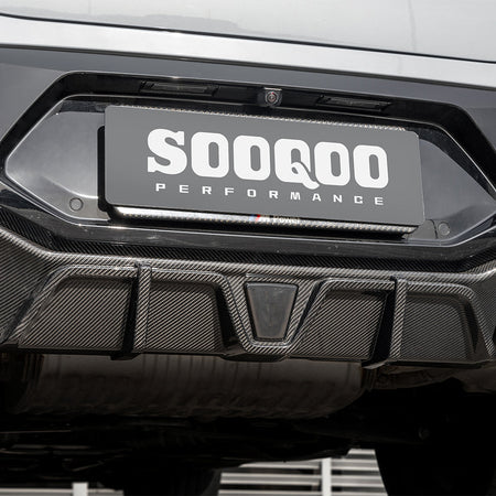 BMW F98 X4M FACELIFT REAR DIFFUSER 