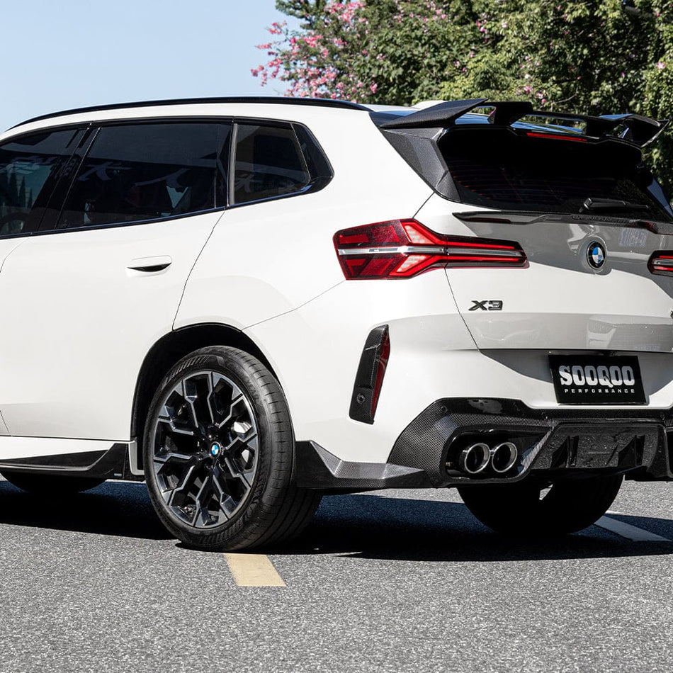 BMW X3 G45 REAR BUMPER INSERTS