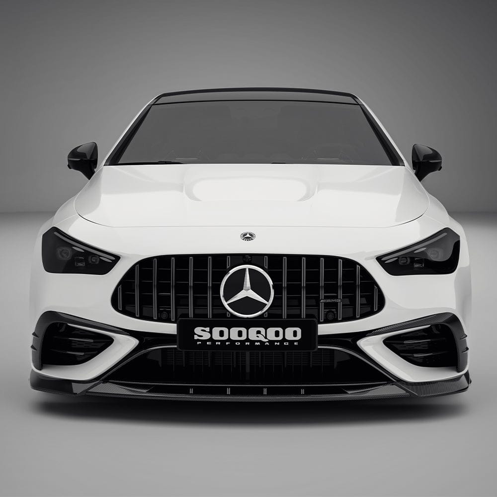 MERCEDES BENZ CLE 53 C236 CARBON FIBER FRONT SPLITTER