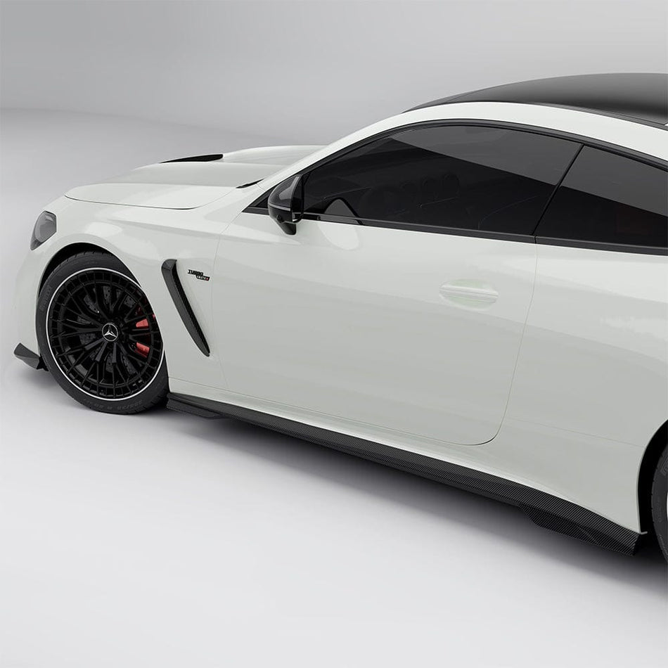 MERCEDES BENZ CLE 53 C236 CARBON FIBER SIDE SKIRT