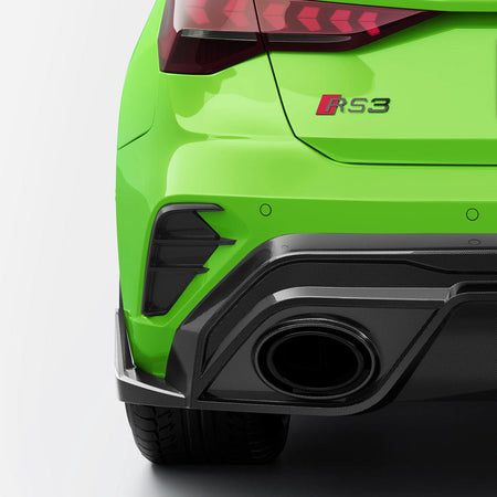 AUDI RS3 Sportback 8Y Carbon Rear Bumper Trims