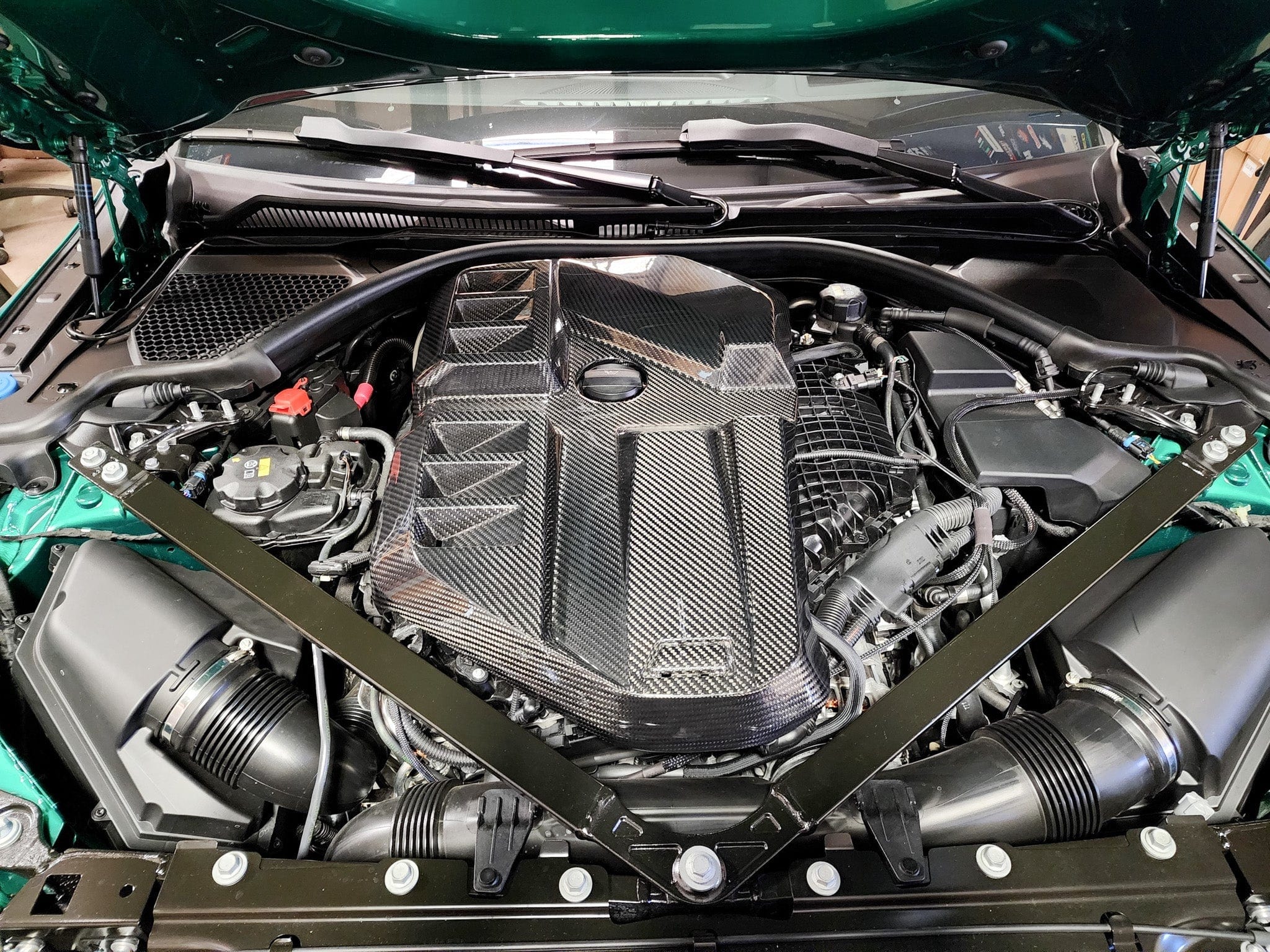 ARM Motorsports Engine BMW G8x M3 M4 CARBON FIBER ENGINE COVER