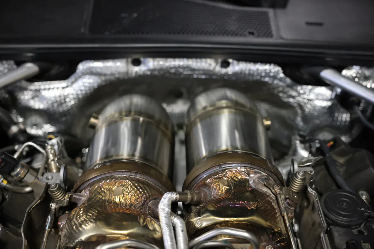 ARM Motorsports Exhaust Audi C8 4.0T Downpipes - C8 RS6/RS7 D5 A8/S8