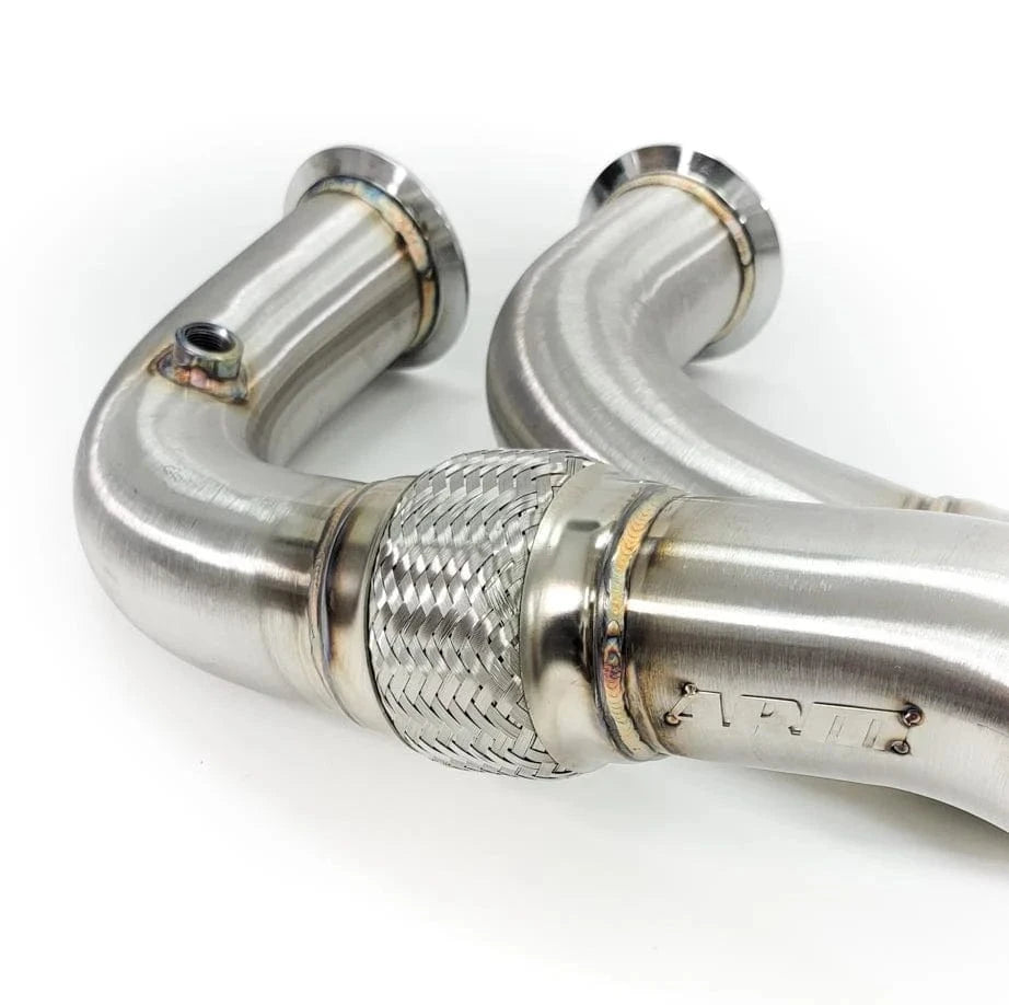 ARM Motorsports Exhaust BMW 750i M850i X5 X6 X7 N63R/N63B 3" CATLESS DOWNPIPES