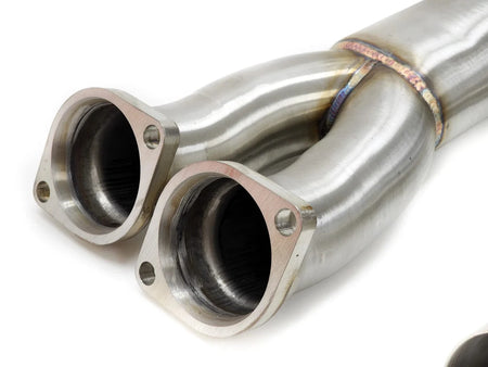 ARM Motorsports Performance BMW S55 MIDPIPE UPGRADE - 3.5" RESONATED