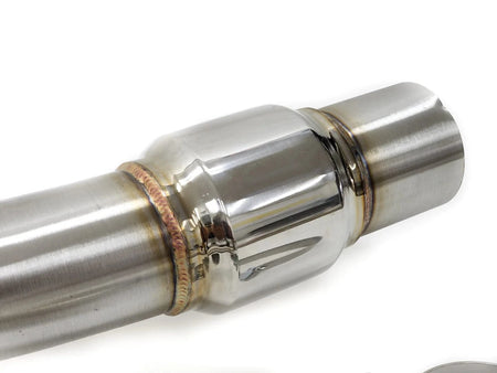 ARM Motorsports Performance BMW S55 MIDPIPE UPGRADE - 3.5" RESONATED