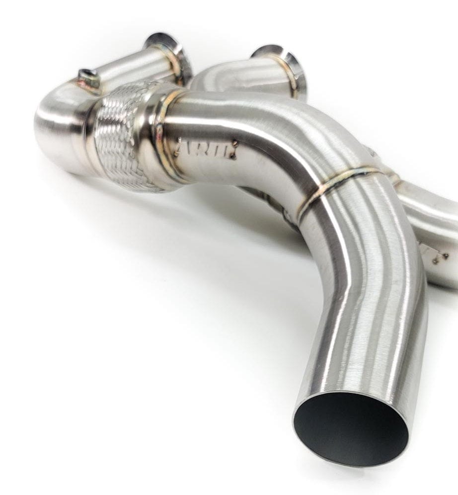 armmotorsports EXHAUST BMW 750i 850i X5 X6 X7 N63R/N63B 3" CATLESS DOWNPIPES