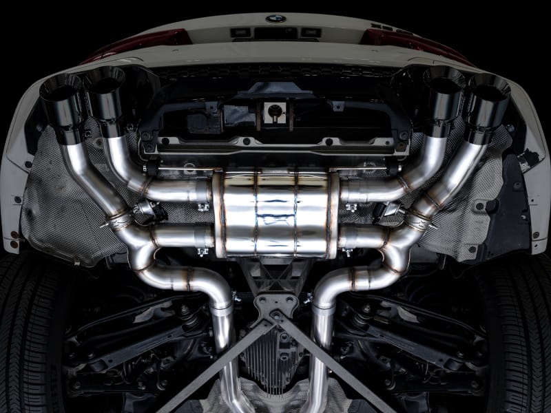 AWE Tuning Axle Back AWE Tuning 20-25 BMW X3 M/M Comp (F97) AWD SwitchPath Axle-Back Exhaust - Diamond Black Tips