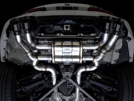 AWE Tuning Axle Back AWE Tuning 20-25 BMW X3 M/M Comp (F97) AWD SwitchPath Axle-Back Exhaust - Diamond Black Tips