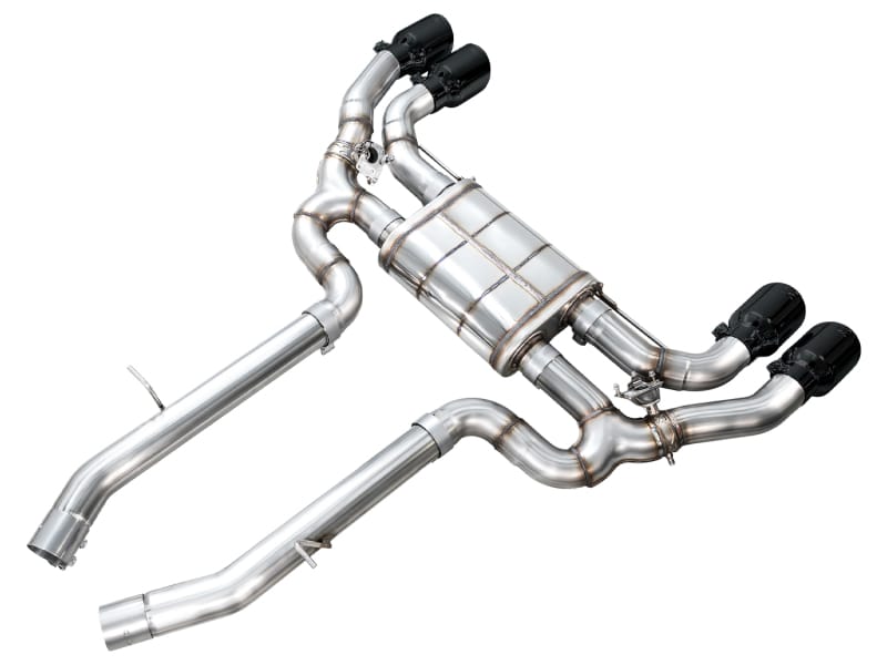 AWE Tuning Axle Back AWE Tuning 20-25 BMW X3 M/M Comp (F97) AWD SwitchPath Axle-Back Exhaust - Diamond Black Tips