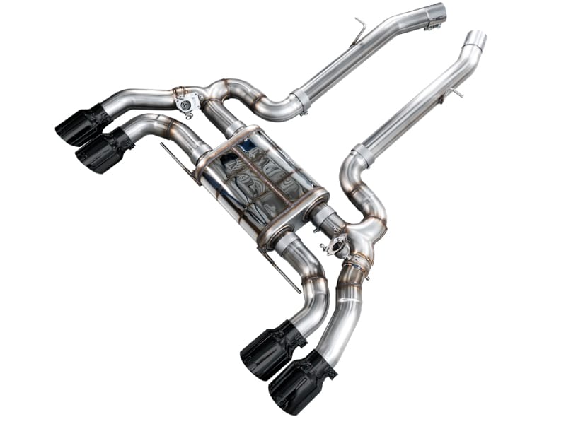 AWE Tuning Axle Back AWE Tuning 20-25 BMW X3 M/M Comp (F97) AWD SwitchPath Axle-Back Exhaust - Diamond Black Tips