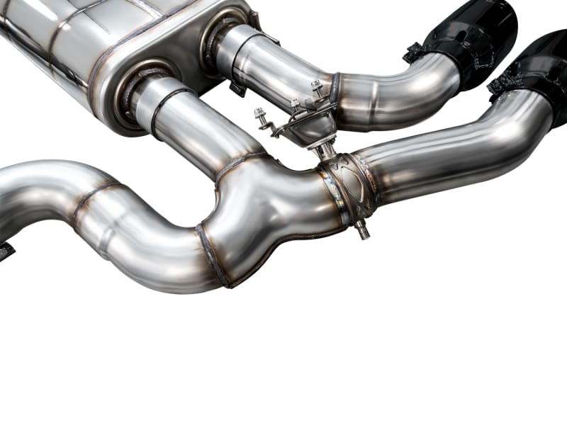 AWE Tuning Axle Back AWE Tuning 20-25 BMW X3 M/M Comp (F97) AWD SwitchPath Axle-Back Exhaust - Diamond Black Tips