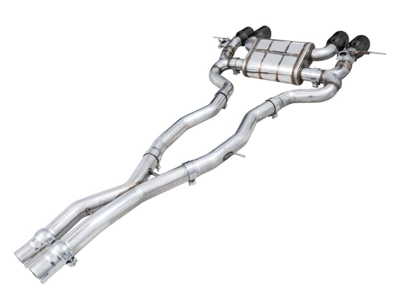 AWE Tuning Catback AWE SwitchPath Catback Exhaust for BMW G8X M3/M4 - Diamond Black Tips
