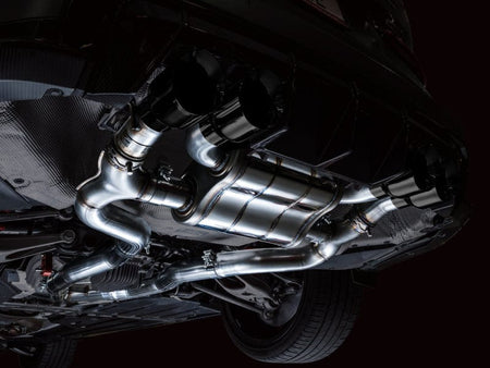 AWE Tuning Catback AWE SwitchPath Catback Exhaust for BMW G8X M3/M4 - Diamond Black Tips