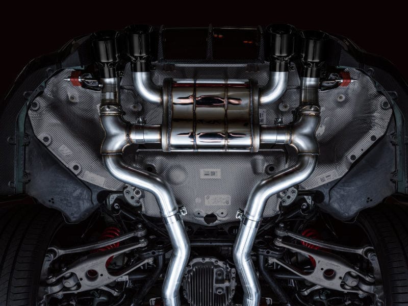 AWE Tuning Catback AWE SwitchPath Catback Exhaust for BMW G8X M3/M4 - Diamond Black Tips