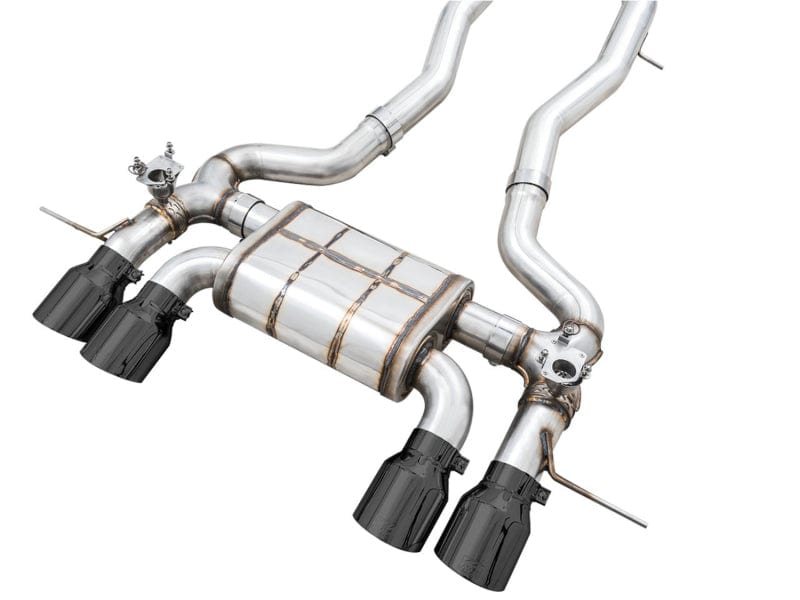 AWE Tuning Catback AWE SwitchPath Catback Exhaust for BMW G8X M3/M4 - Diamond Black Tips