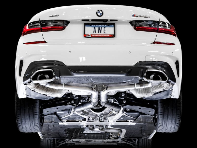 AWE Tuning Catback AWE Tuning 2019+ BMW M340i (G20) Track Edition Exhaust (Use OE Tips)