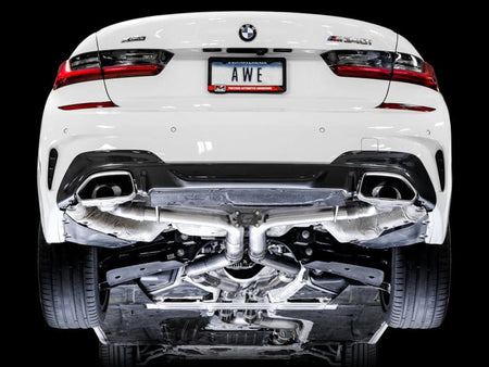AWE Tuning Catback AWE Tuning 2019+ BMW M340i (G20) Track Edition Exhaust (Use OE Tips)