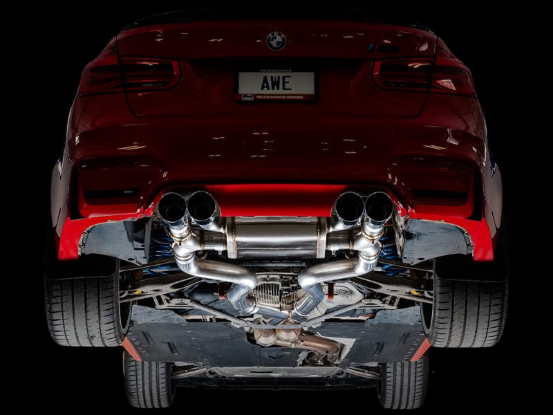 AWE Tuning Catback AWE Tuning BMW F8X M3/M4 SwitchPath Catback Exhaust - Diamond Black Tips