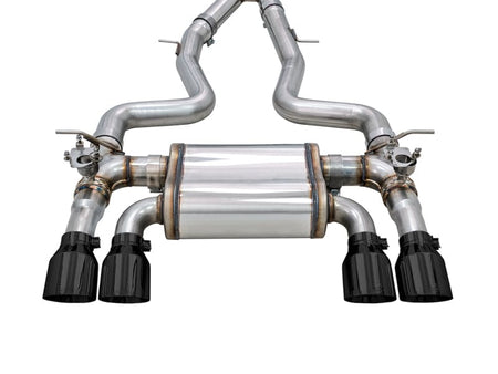 AWE Tuning Catback AWE Tuning BMW F8X M3/M4 SwitchPath Catback Exhaust - Diamond Black Tips