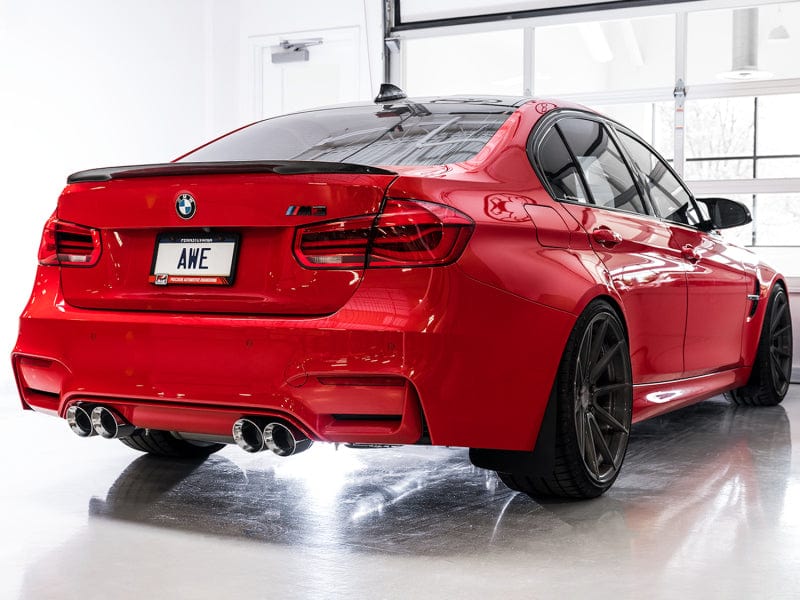 AWE Tuning Catback AWE Tuning BMW F8X M3/M4 SwitchPath Catback Exhaust - Diamond Black Tips