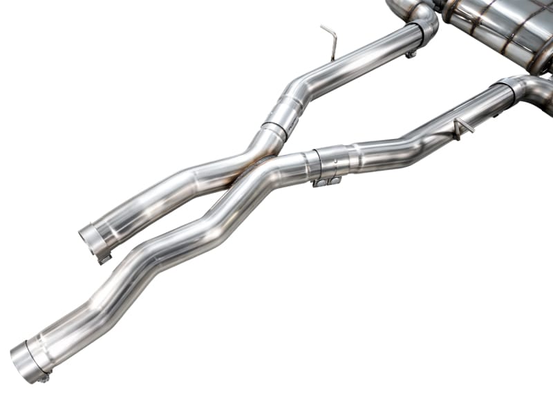 AWE Tuning Connecting Pipes AWE Tuning BMW F97 X3 M Non-Resonated Performance Mid Pipe