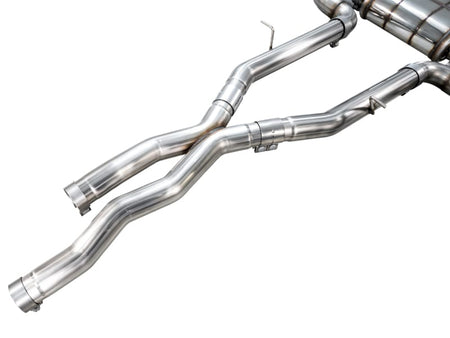 AWE Tuning Connecting Pipes AWE Tuning BMW F97 X3 M Non-Resonated Performance Mid Pipe