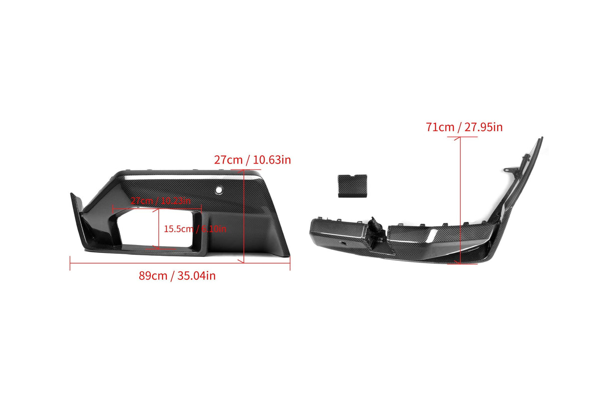 BMW / LAB Diffuser G90 G99 M5 MP Pre-Preg Carbon Diffuser