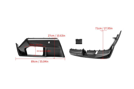 BMW / LAB Diffuser G90 G99 M5 MP Pre-Preg Carbon Diffuser