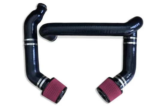 Burger Motorsports Performance Red Filters / X4M/X3M Front Mount BMS Silicone S58 BMW Performance Intakes