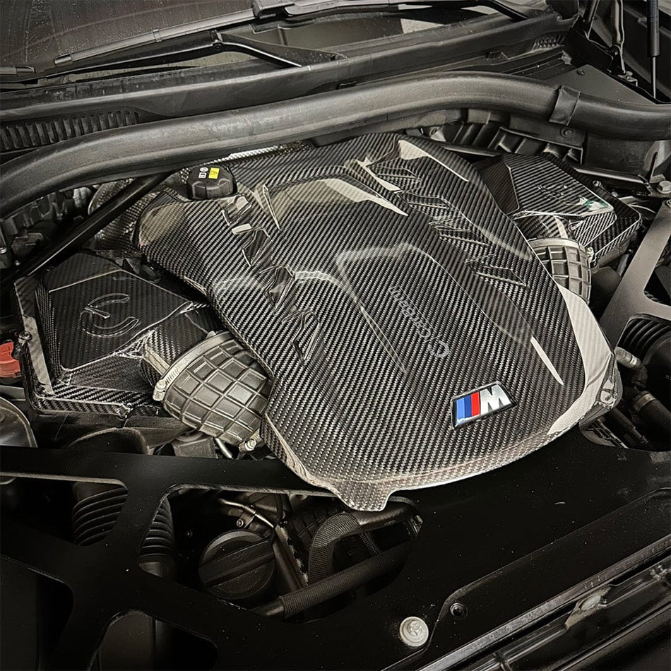 CarBahn Air Filters, Intakes & Cooling Carbon Fiber Cold Air Intake Kit | BMW X5M/X6M