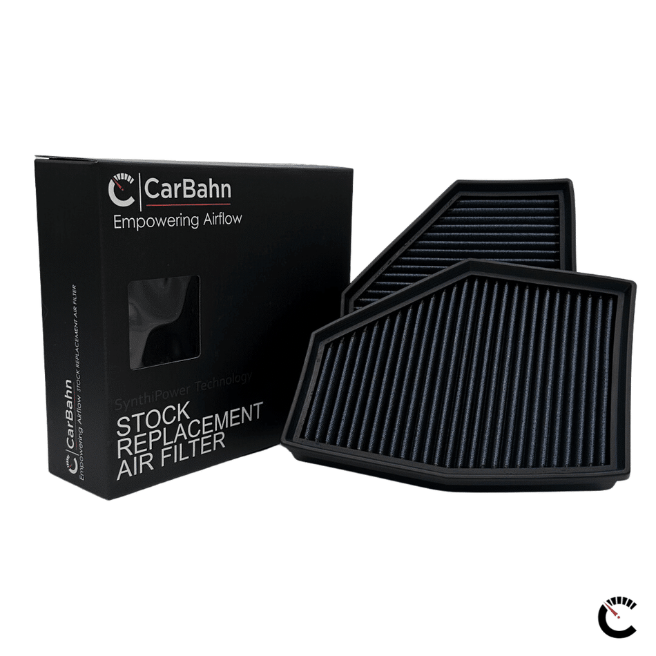 CarBahn Air Filters, Intakes & Cooling N63 High Flow Replacement Intake Air Filters | BMW M550i/750i/M850i