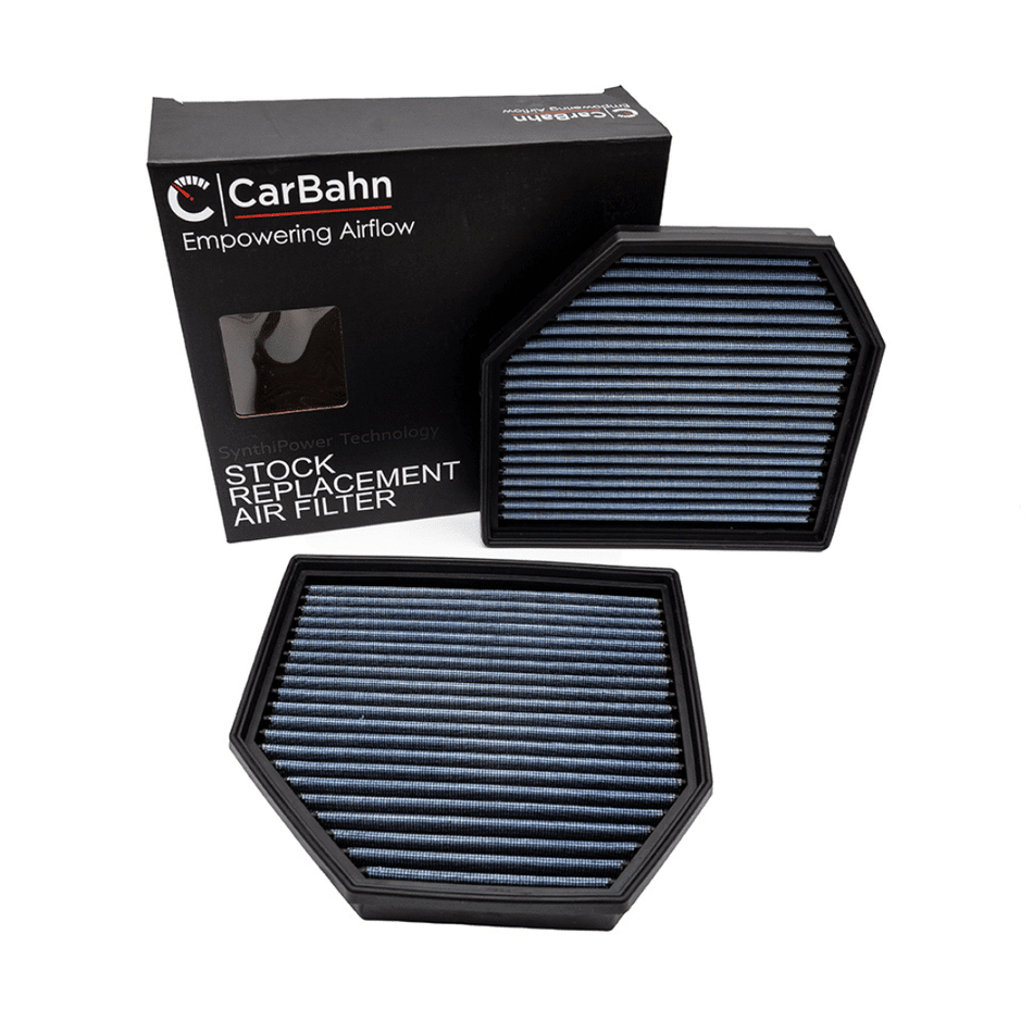 CarBahn Air Filters, Intakes & Cooling S55 High Flow Replacement Intake Air Filters | BMW F8X M2/M3/M4/M5/M6