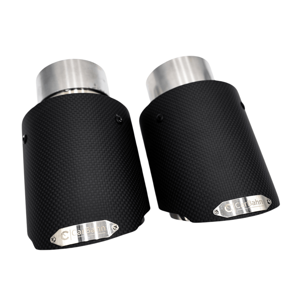 CarBahn Exhaust Systems Carbon Fiber Exhaust Tips | BMW M3/M4/M8/X5M/X6M