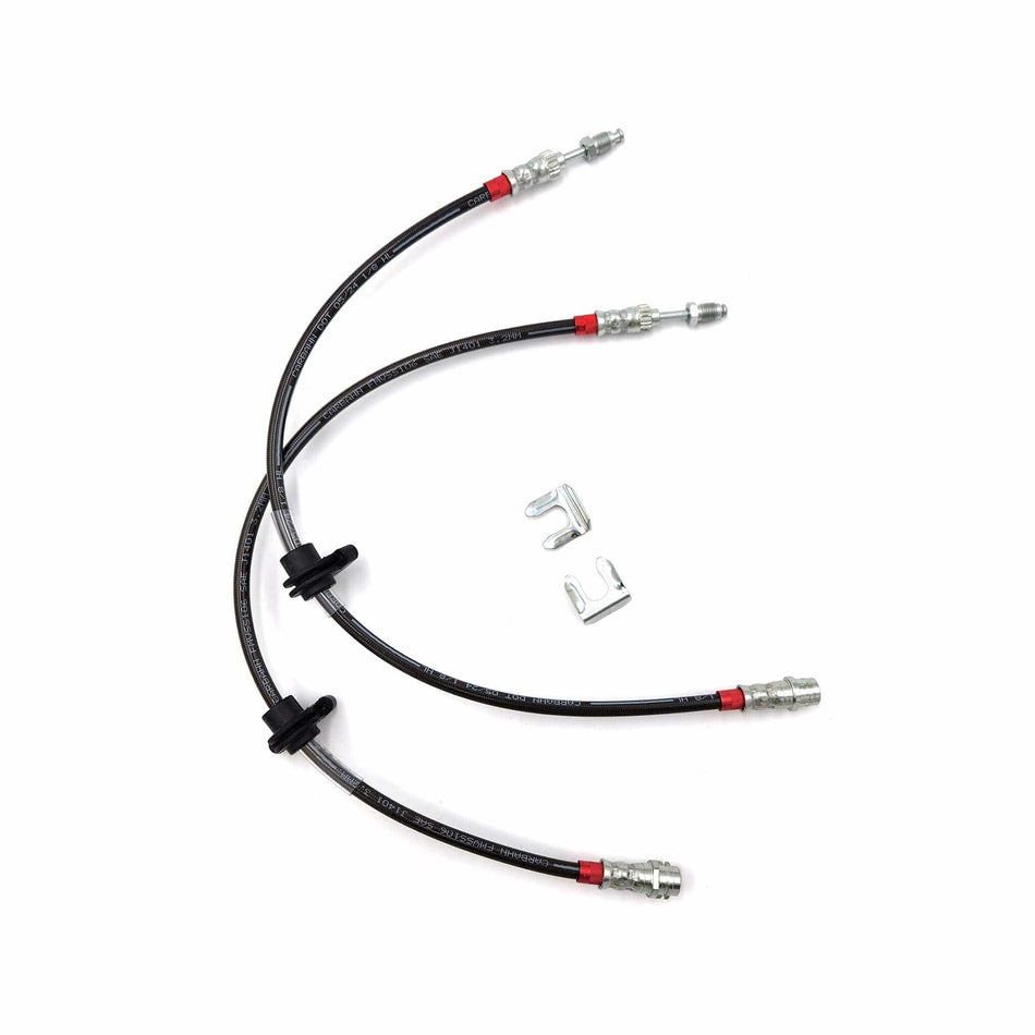 CarBahn Suspension & Chassis Stainless Steel Front Brake Lines | BMW G8X M3/M4