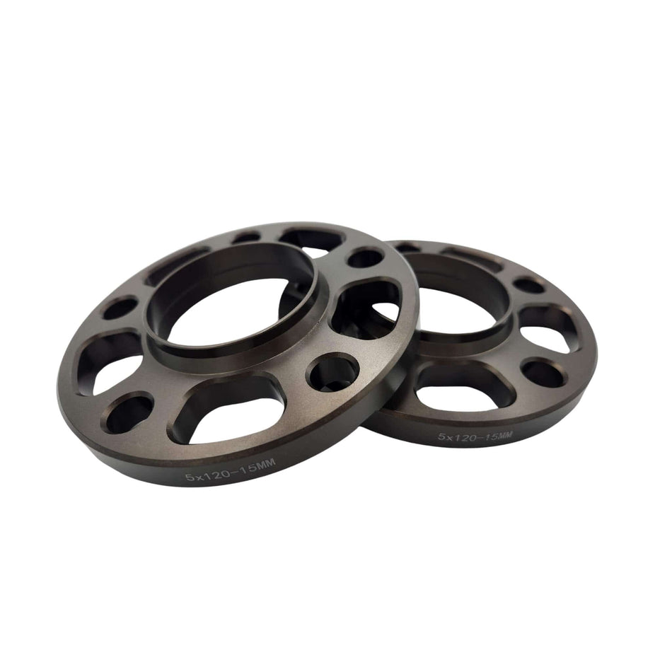 CarBahn Wheels 5x120 / 15mm Wheel Spacers (Set of 2) | BMW 5x112 & 5x120