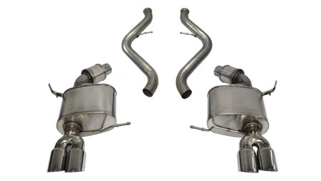 CORSA Performance Catback Corsa 2008-2012 BMW M3 Convertible E93 Polished Sport Cat-Back Exhaust