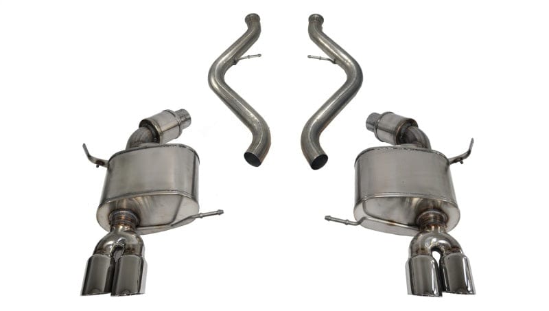 CORSA Performance Catback Corsa 2008-2012 BMW M3 Convertible E93 Polished Sport Cat-Back Exhaust