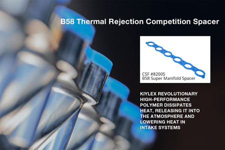 CSF Intake Gaskets CSF B58 Thermal Rejection Competition Spacer (For Super Manifold 8200)
